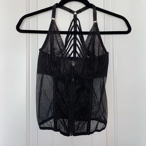 Lace Lingerie Top